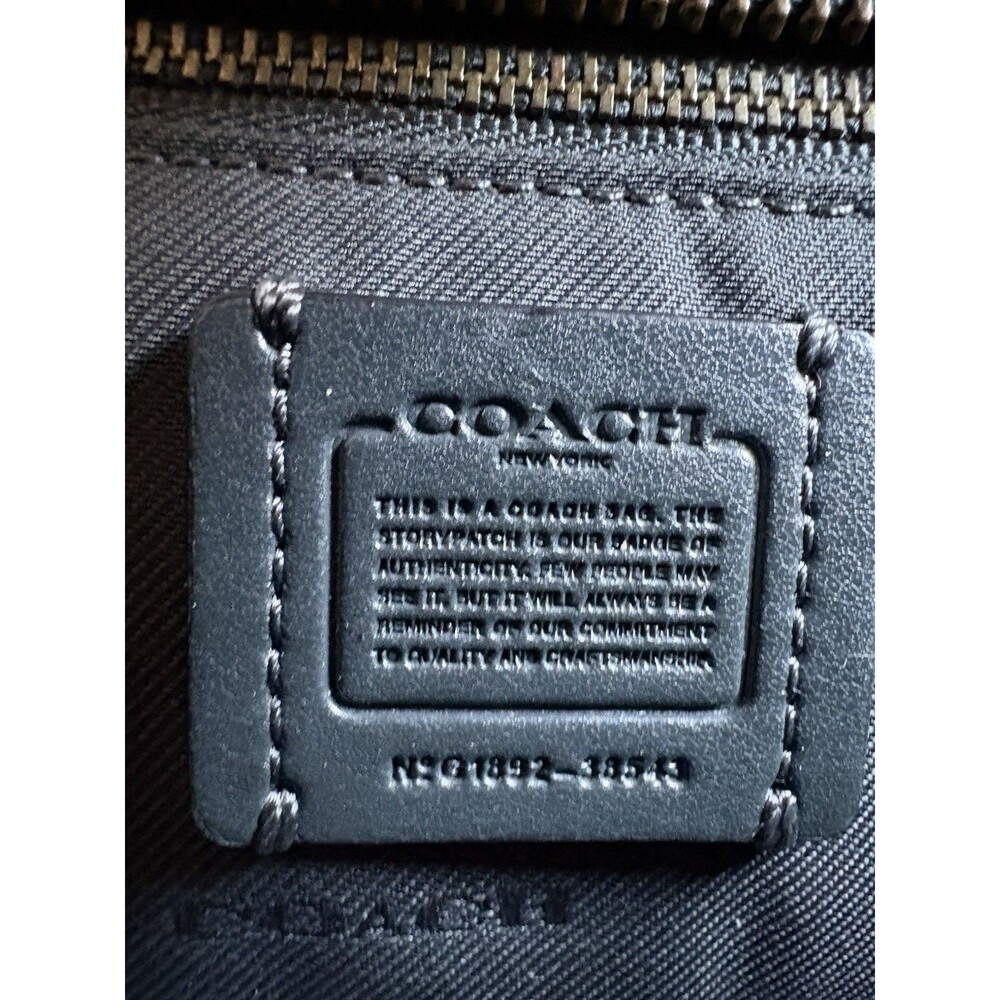 COACH Mini Metallic Dreamer 21 Satchel Crossbody Leather Bag Limited Edition - Picture 8 of 9